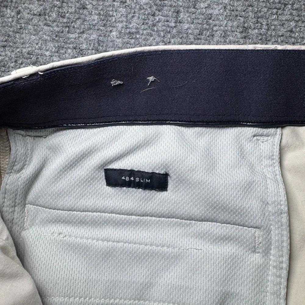 J.Crew 484 Slim-Fit Stretch Tech Chino Pant Beige Brown W29, 30" Inseam - Picture 6 of 16